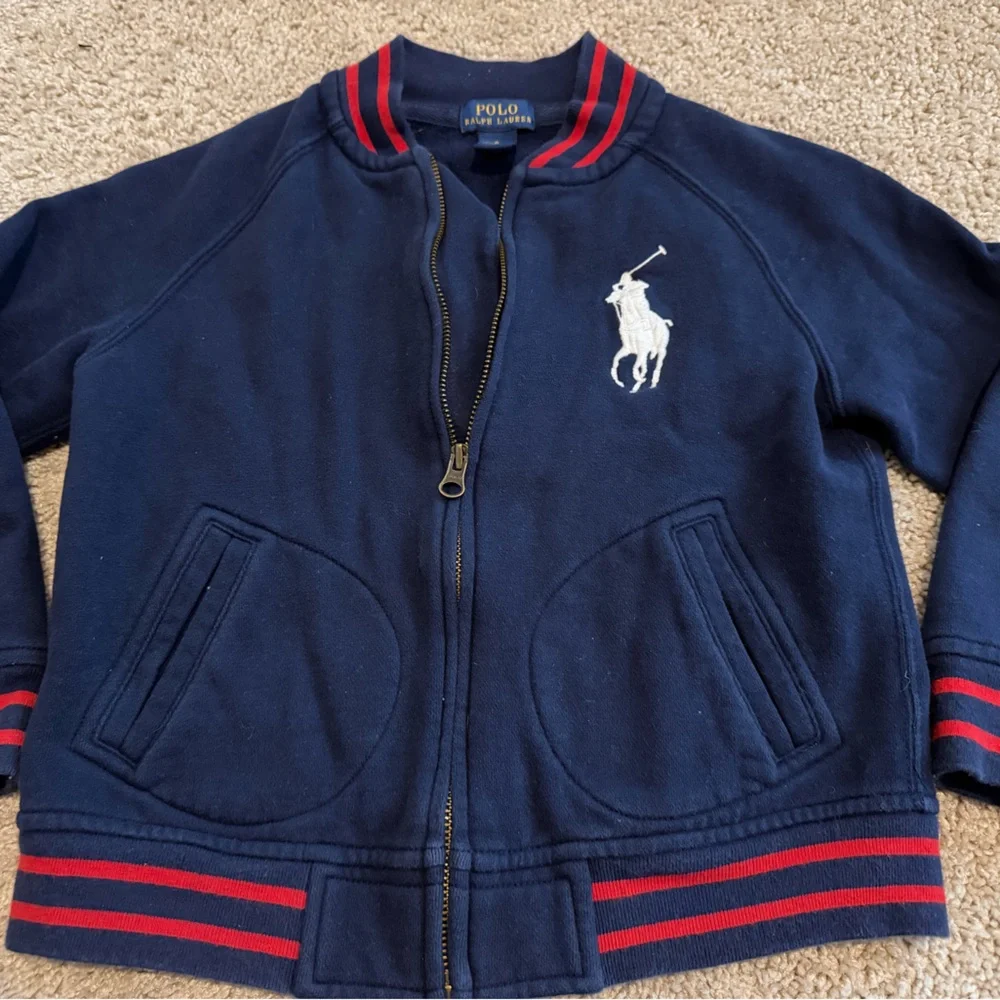 Polo Ralph Lauren USA Kids Varsity Track Jacket – Size 6